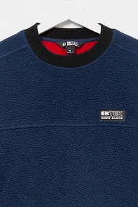 Vintage 1990s EBTEK Navy Blue Pullover Technical Fleece
