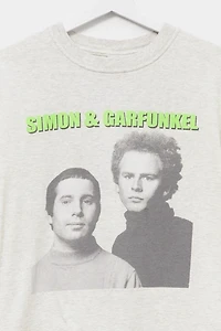 Vintage Y2K Simon and Garfunkel Distressed Tour T-Shirt