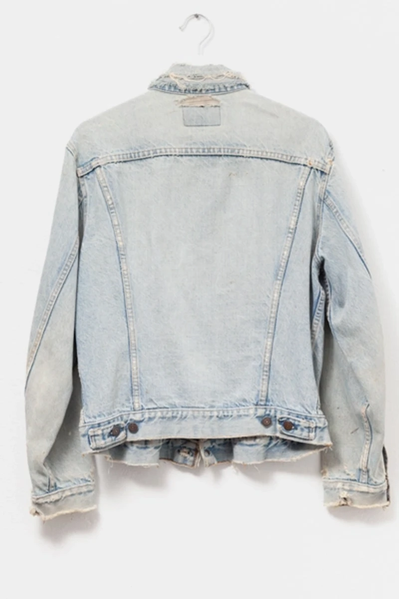 Vintage 1980s Levi’s® Heavily Distressed Trucker Jacket