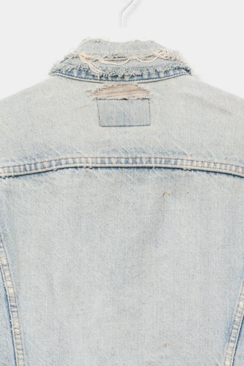 Vintage 1980s Levi’s® Heavily Distressed Trucker Jacket