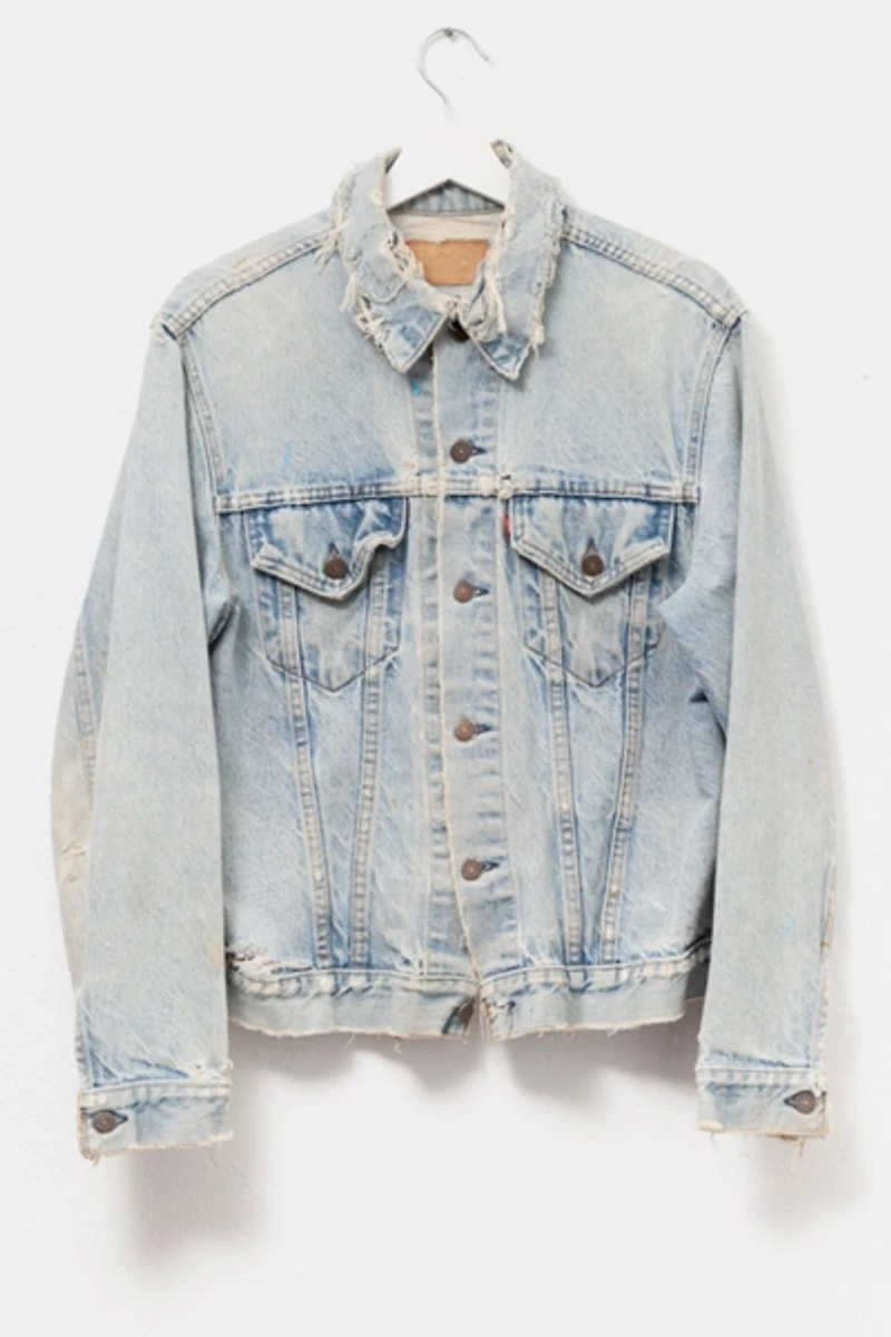 Vintage 1980s Levi’s® Heavily Distressed Trucker Jacket