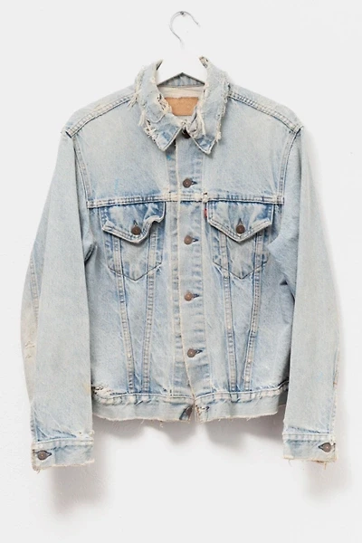Vintage 1980s Levi’s® Heavily Distressed Trucker Jacket