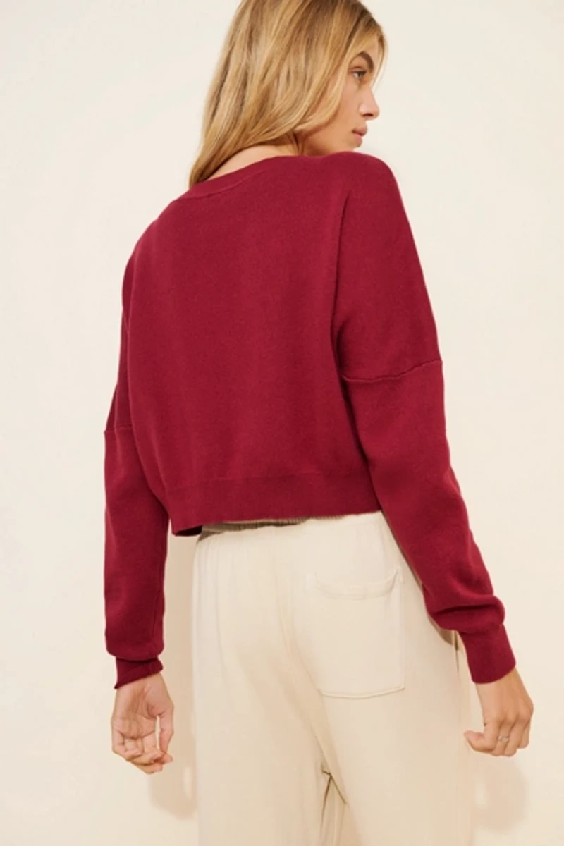 Hype and Vice Harvard Ivy Knit Sweater