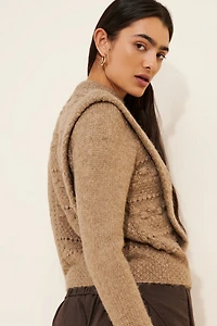 Endless Rose Chunky Knit Detailed Sweater