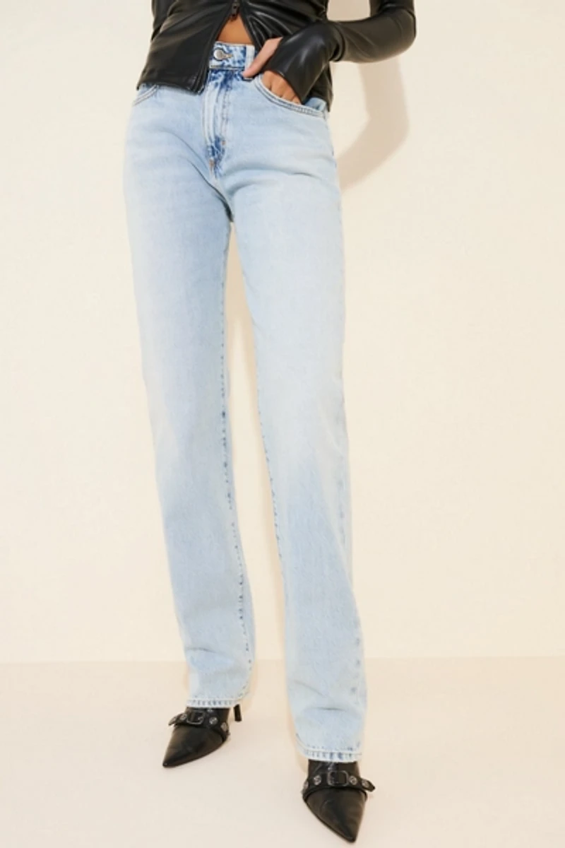 Icon Denim Skye Straight Leg Jeans