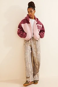 Daisy Street Slush Borg Hoodie