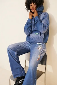 Boys Lie Done Denim Sweatpants