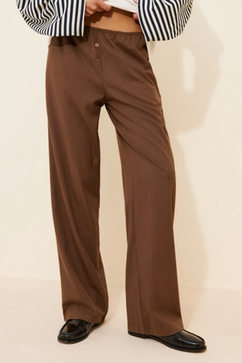 Lioness Bloom Plaid Pants