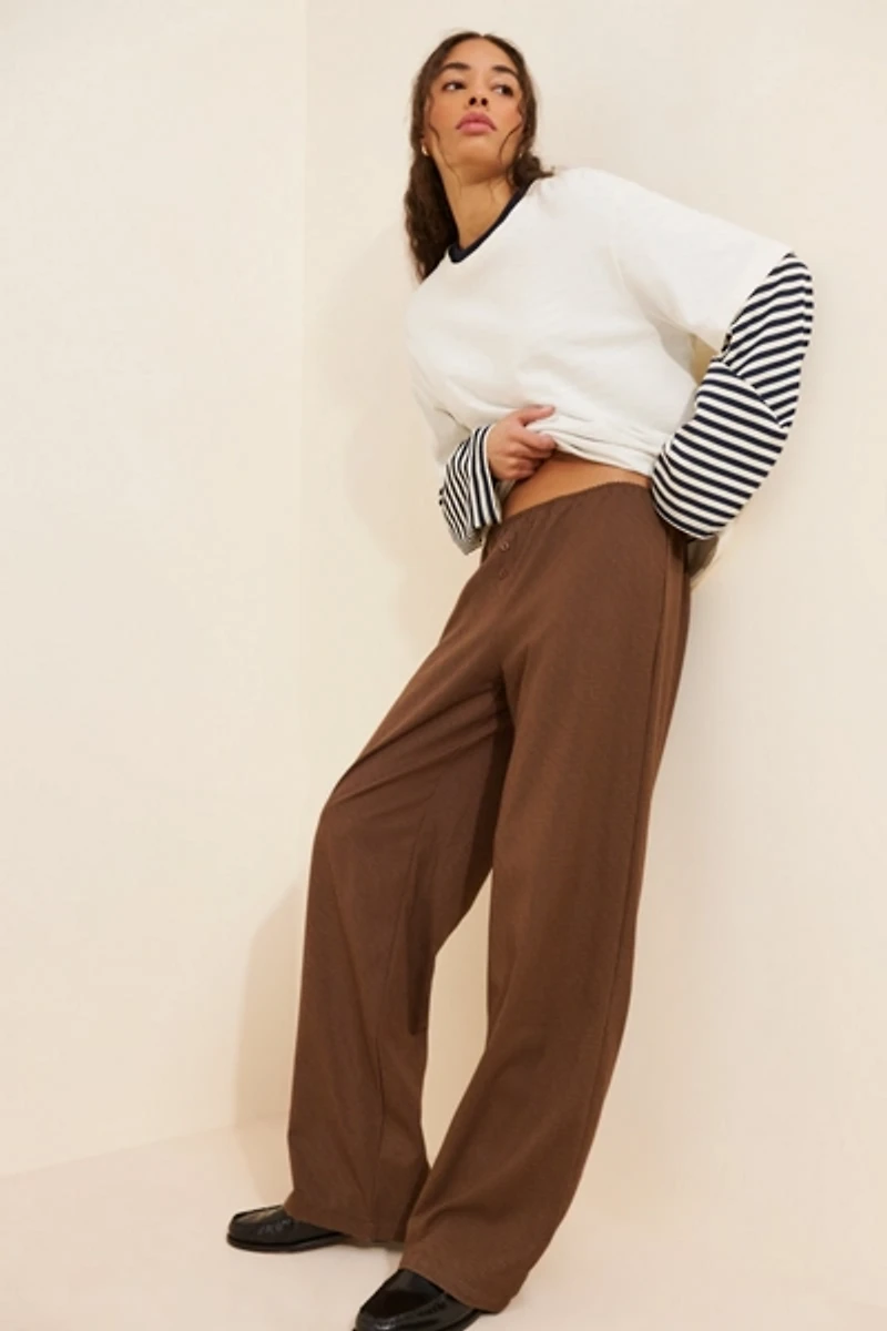 Lioness Bloom Plaid Pants