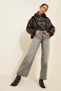 Motel Low Rise Parallel Jeans
