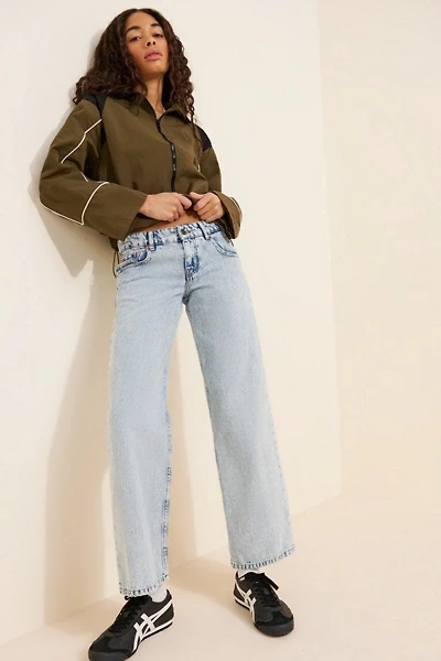 Motel Low-Rise Parallel Jeans