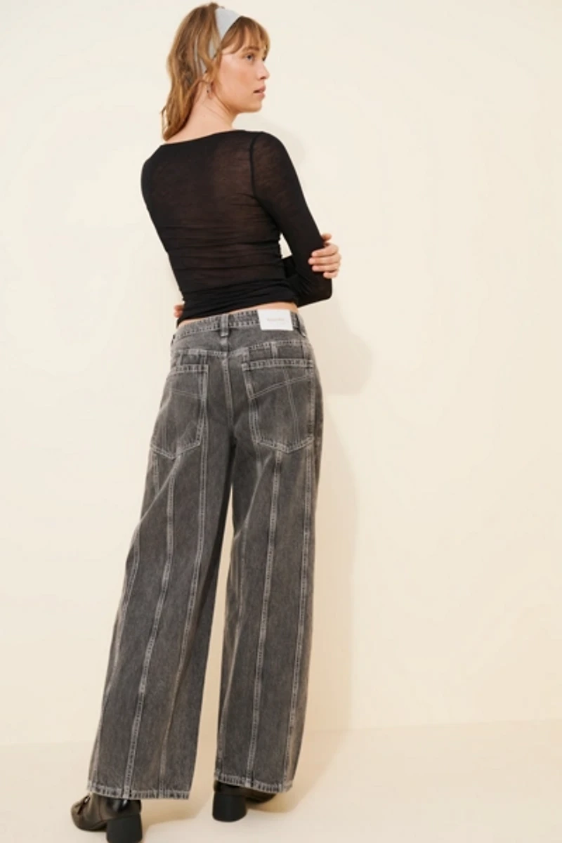The Ragged Priest Cycle Wide Leg Jeans