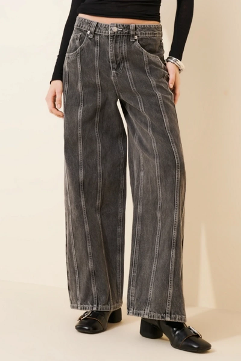 The Ragged Priest Cycle Wide Leg Jeans
