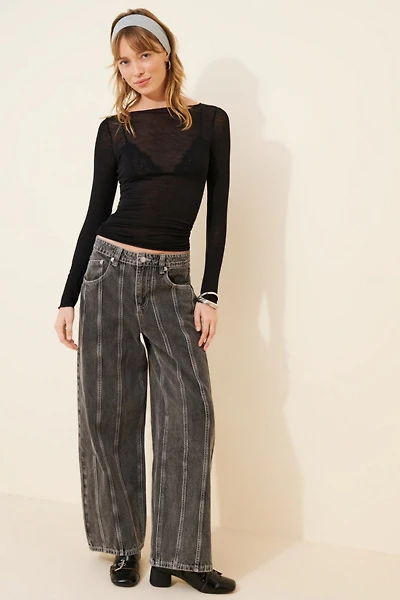 The Ragged Priest Cycle Wide Leg Jeans