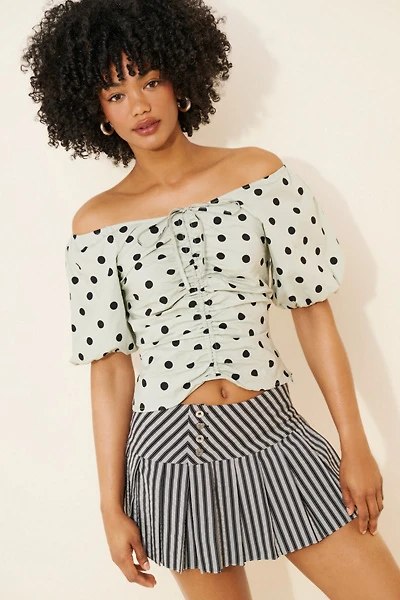 Lisa Says Gah Margaret Off-Shoulder Top