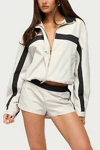 Edikted Emrie Stripey Nylon Jacket