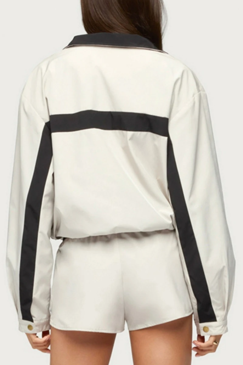 Edikted Emrie Stripey Nylon Jacket