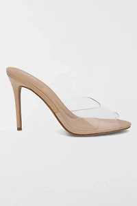 MIA Gwyneth Peep Toe Stiletto Mule