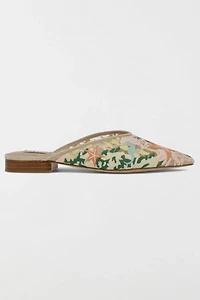 MIA Aita Embroidered Flat Mule