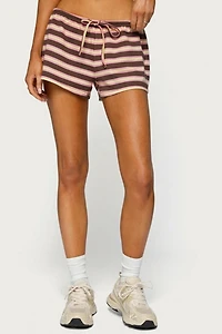 Edikted Blanchy Striped Shorts
