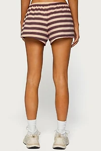 Edikted Blanchy Striped Shorts