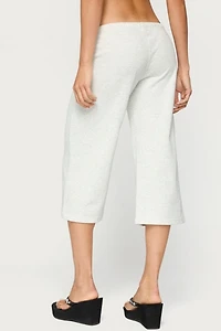 Edikted 80 Sequin Capri Sweatpants