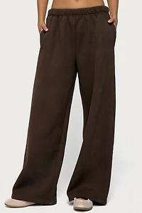 Edikted Glow Rhinestone Sweatpants