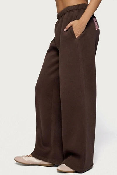 Edikted Glow Rhinestone Sweatpants