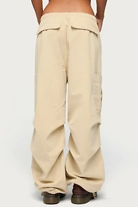 Edikted Emzi Baggy Cotton Cargo Pants