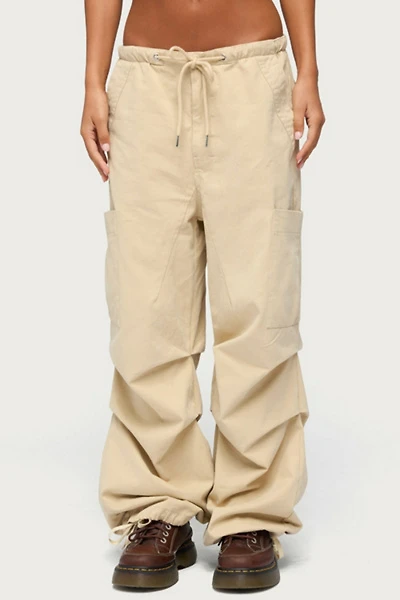 Edikted Emzi Baggy Cotton Cargo Pants