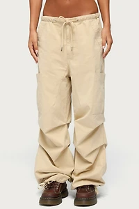 Edikted Emzi Baggy Cotton Cargo Pants