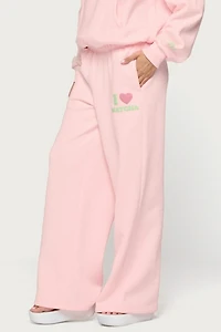 Edikted I Heart Matcha Sweatpants