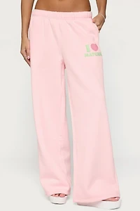 Edikted I Heart Matcha Sweatpants