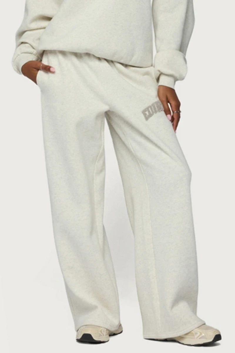 Edikted To You Wide Leg Sweatpants