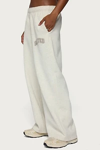 Edikted To You Wide Leg Sweatpants