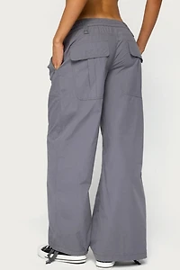 Edikted Kathleen Oversized Cotton Cargo Pants
