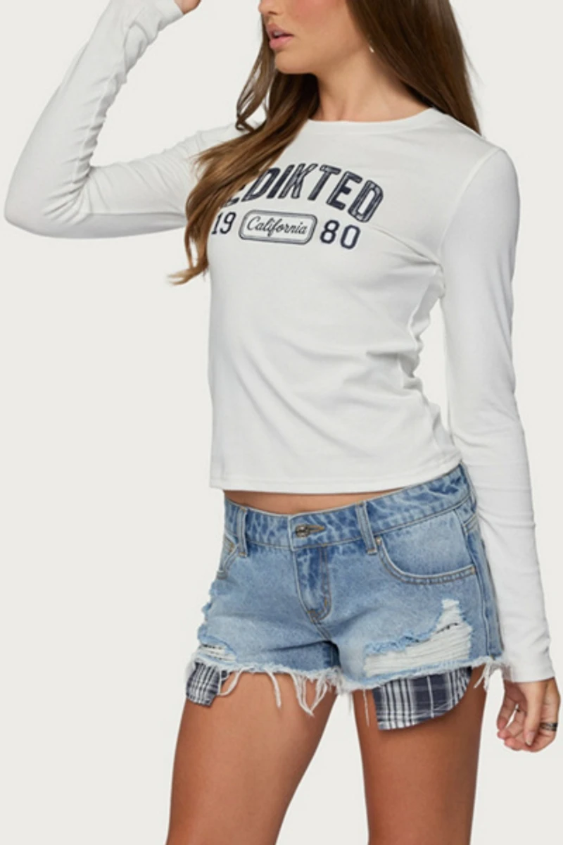 Edikted 1980 Cali Long Sleeve T Shirt