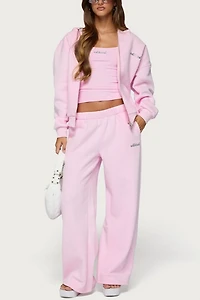 Edikted Diva Zip Up Hoodie