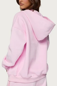 Edikted Diva Zip Up Hoodie