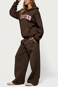 Edikted Glow Rhinestone Hoodie