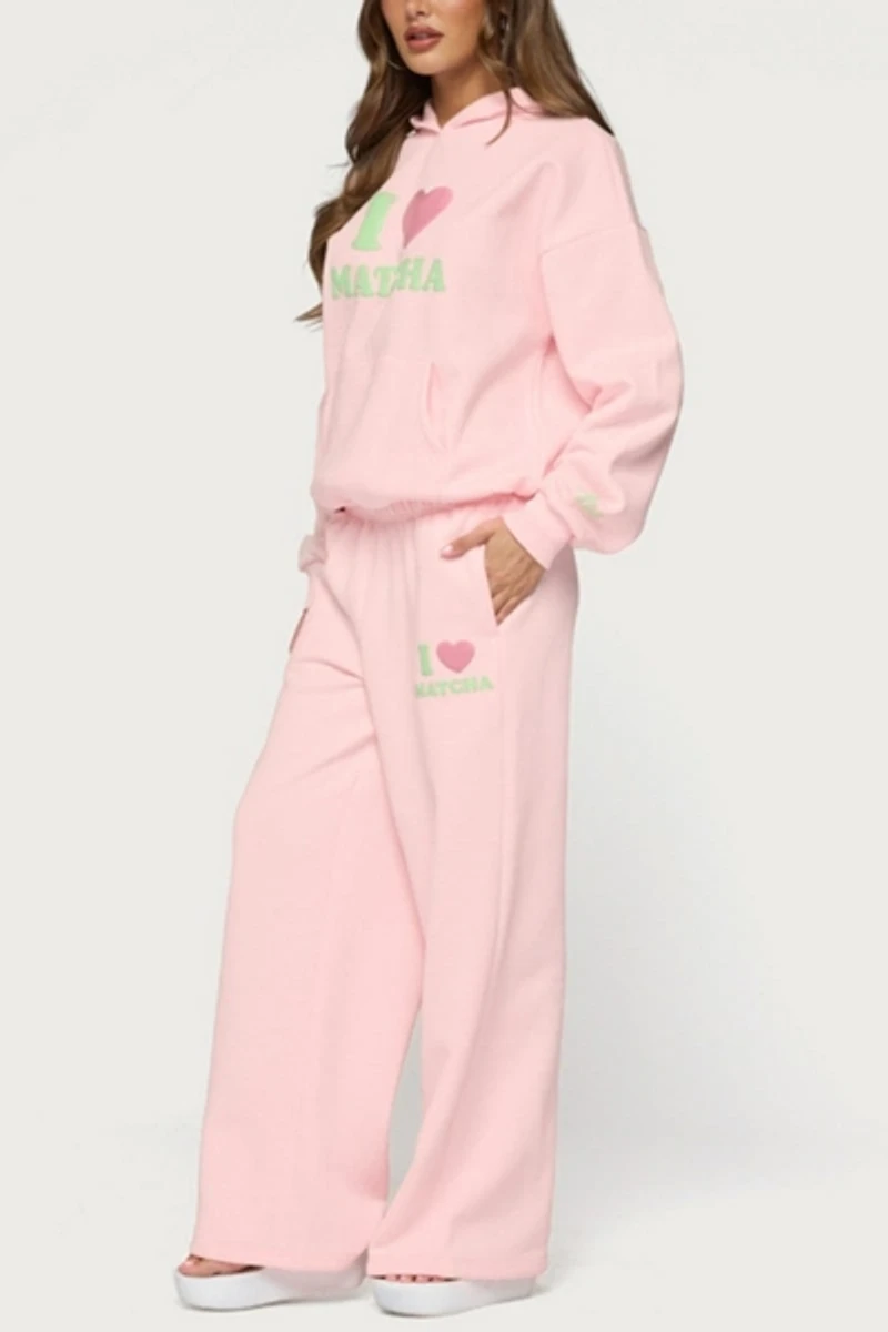 Edikted I Heart Matcha Hoodie