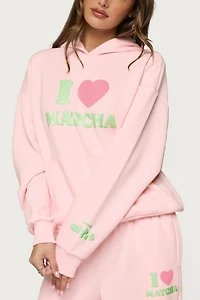 Edikted I Heart Matcha Hoodie