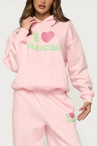 Edikted I Heart Matcha Hoodie