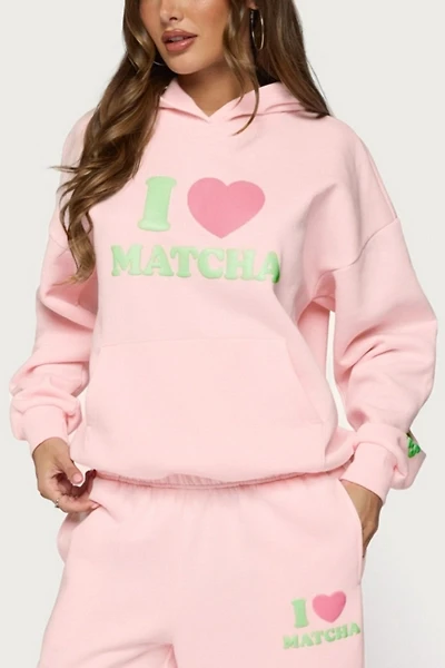 Edikted I Heart Matcha Hoodie