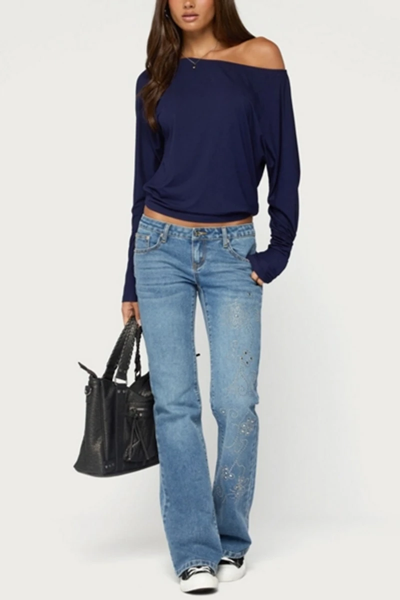 Edikted Pazzy Off Shoulder Top