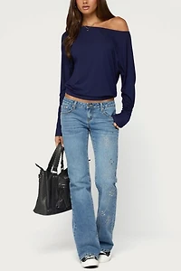 Edikted Pazzy Off Shoulder Top