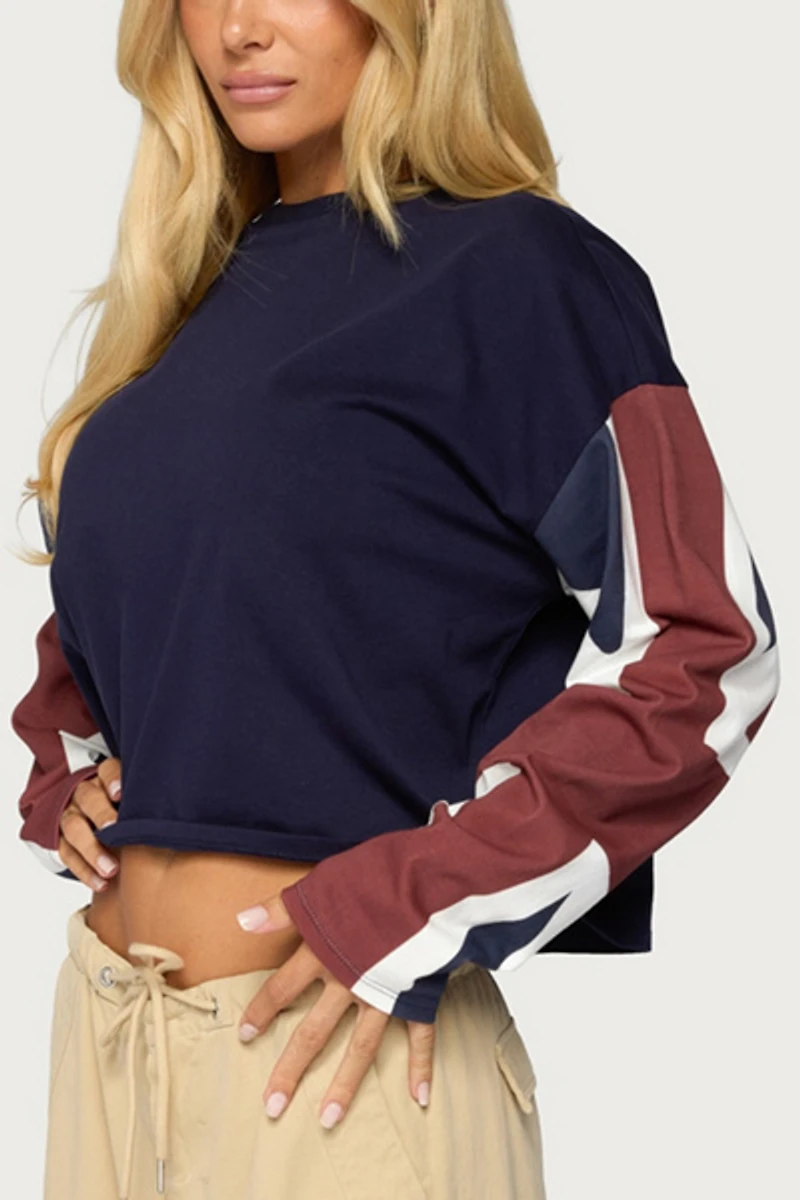 Edikted Uk Muse Long Sleeve Top