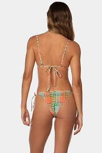Maaji Dreamy Grid Zen Bikini Top