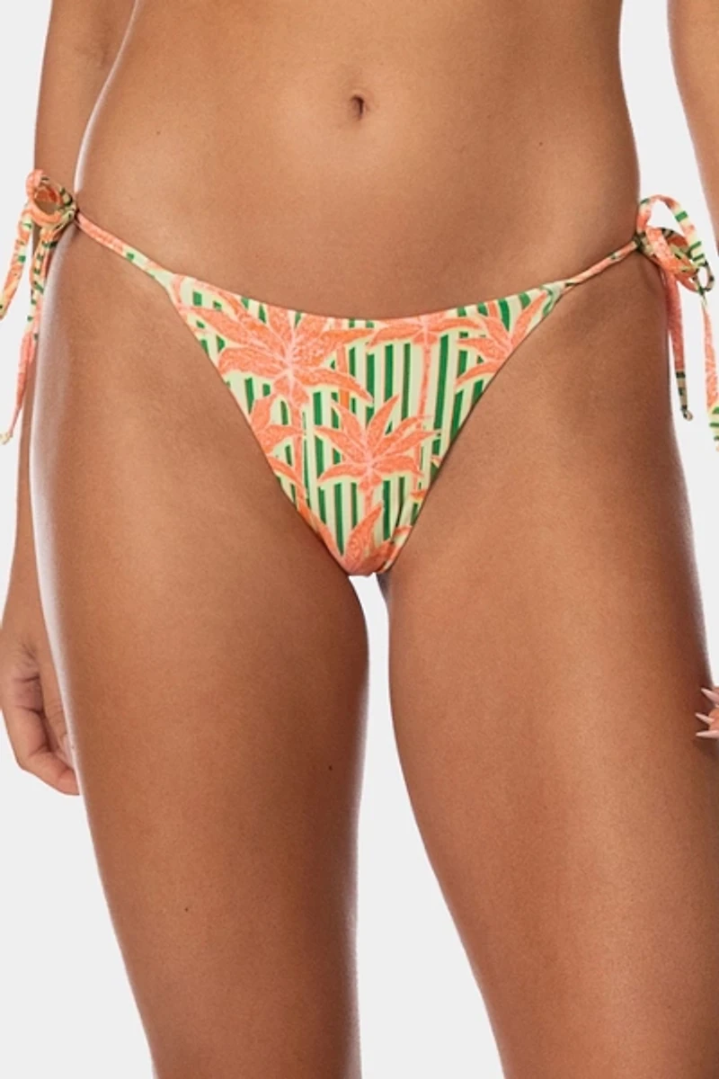 Maaji Blooming Stripes Sunning Bikini Bottom