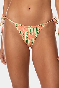 Maaji Blooming Stripes Sunning Bikini Bottom